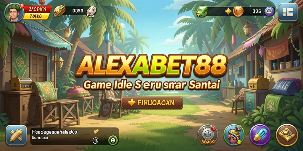 Tampilan gameplay ALEXABET88 dengan mekanisme Idle yang menarik.