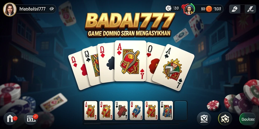 Gameplay seru dari BADAI777 dalam permainan Domino.