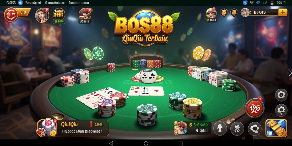 Screenshot gameplay QiuQiu yang menampilkan momen seru dan strategis.