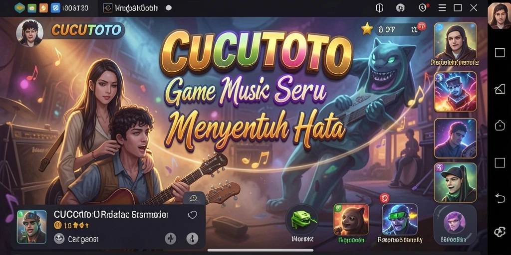 Tampilkan gameplay seru dari CUCUTOTO dengan intuitif dan interaktif.