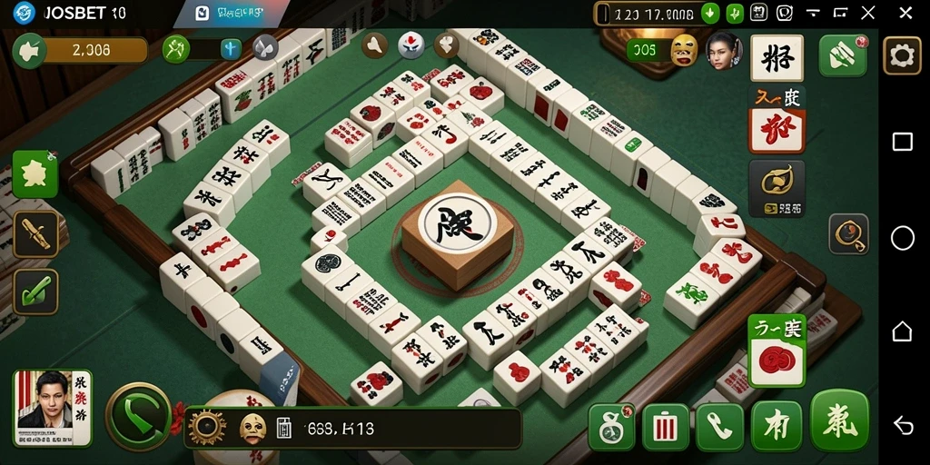 Tampilan gameplay Mahjong yang menarik di IOSBET.