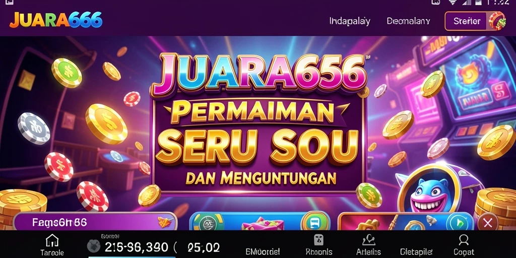 Screenshot gameplay JUARA666 menampilkan mesin Slot yang menarik.