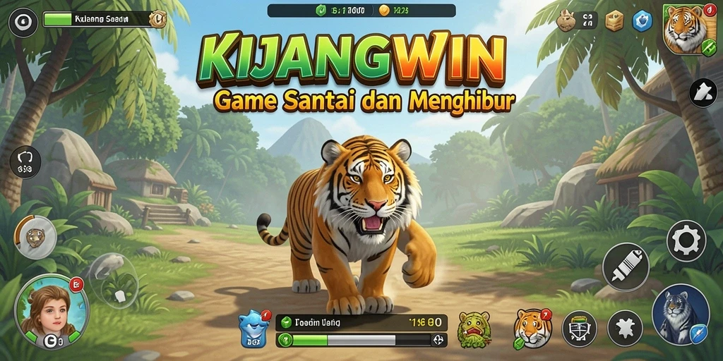 Tampilan gameplay KIJANGWIN yang menarik dan menghibur.