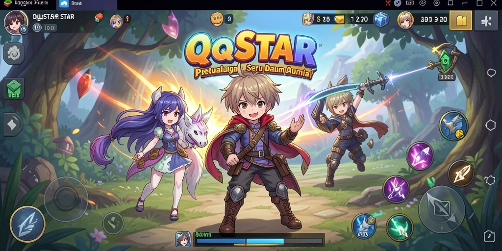 Pengalaman bermain seru dalam dunia anime yang penuh warna.
