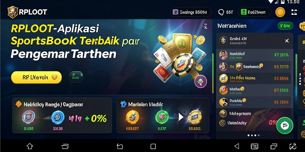 Tampilan gameplay interaktif dan menarik dari RPLOOT.